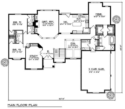 House Plan 74597