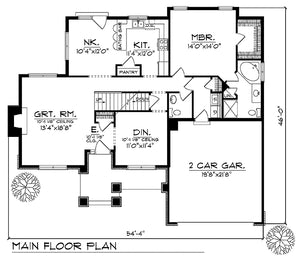 House Plan 74797