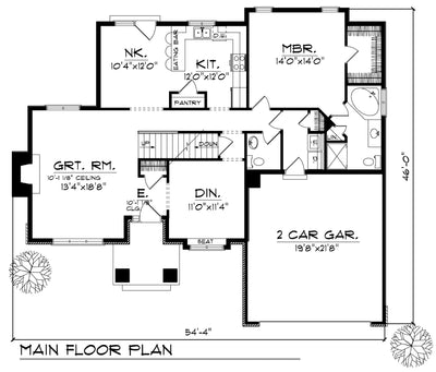 House Plan 74897
