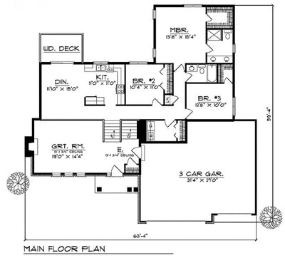 House Plan 75397