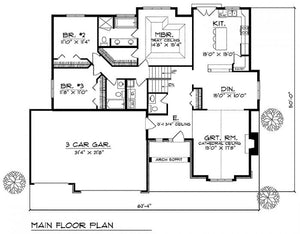 House Plan 75597
