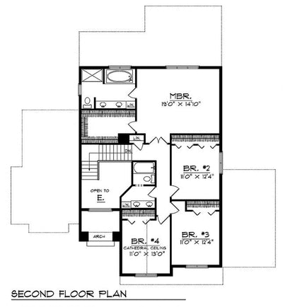 House Plan 76497
