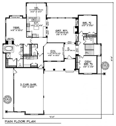 House Plan 76597