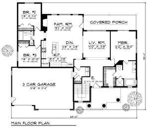 House Plan 76602