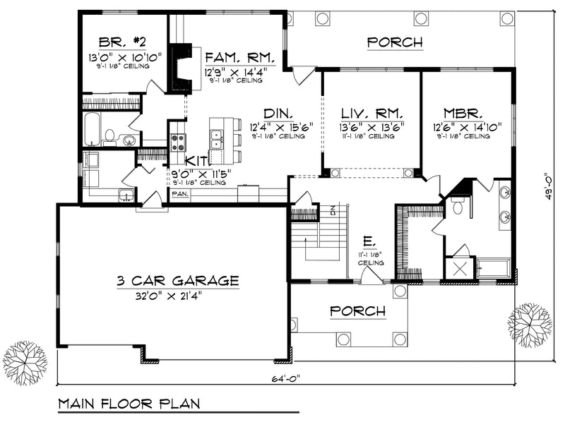76802-front-craftsman-ranch-house-plans-1750-square-feet-2-bedroom-2-bathroom