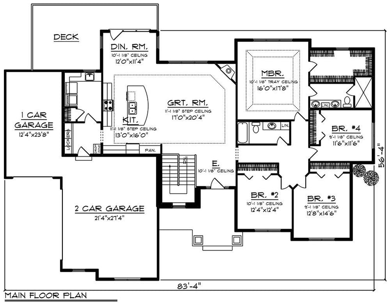 House Plan 57016