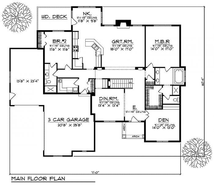 House Plan 79103