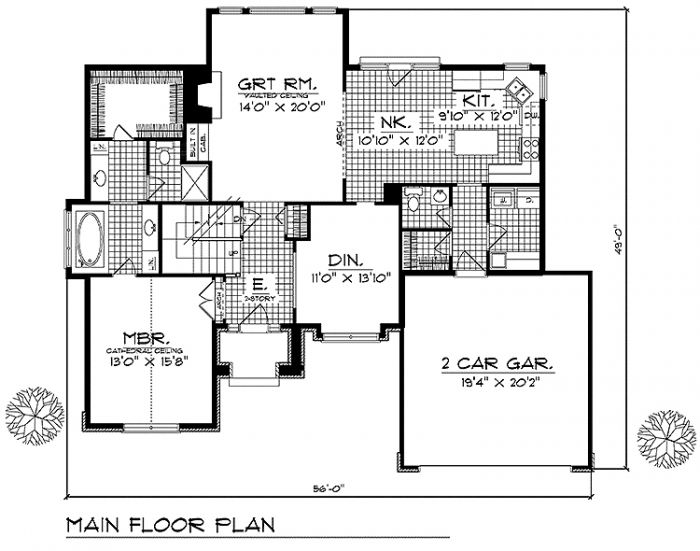 79198-front3-traditional-1.5-story-house-plan-4-bedroom-3-bathroom-2249-square-footage