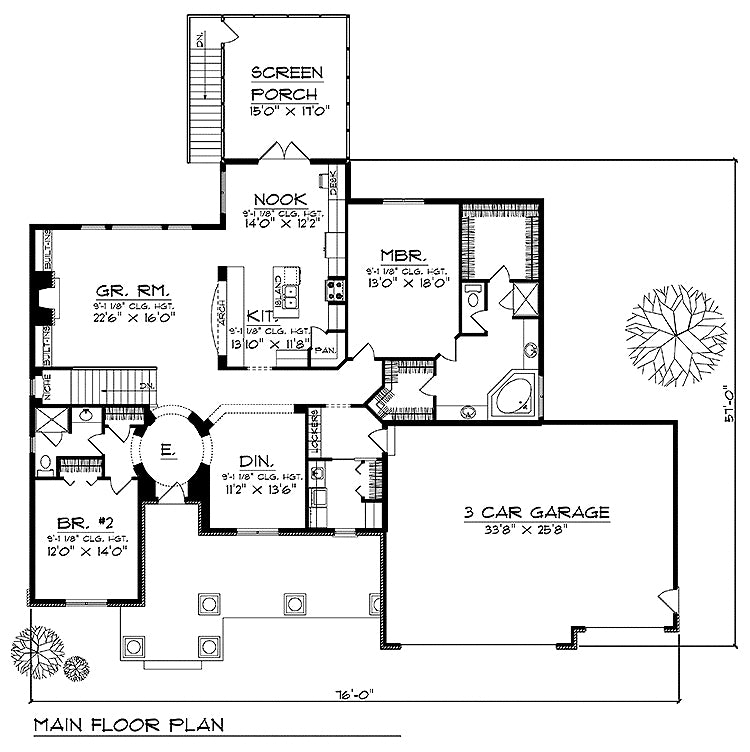 House Plan 79503LL