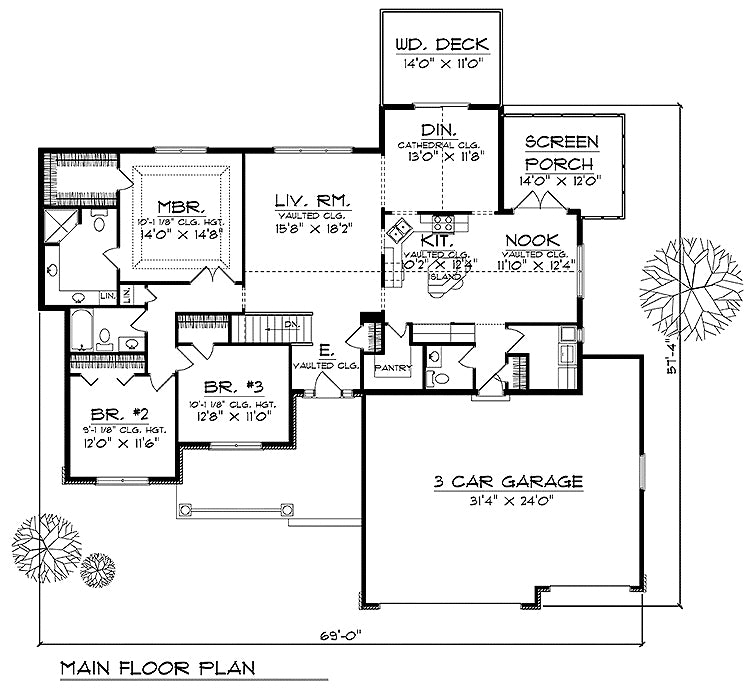 House Plan 79703