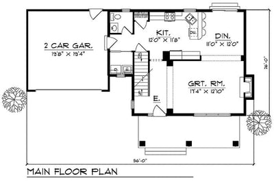 House Plan 79998