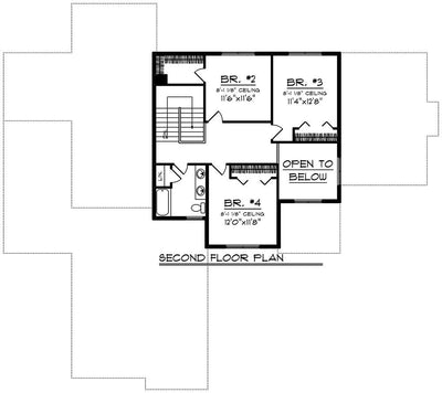 House Plan 61117 - Quality House Plans From Ahmann Design