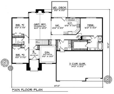 House Plan 80298