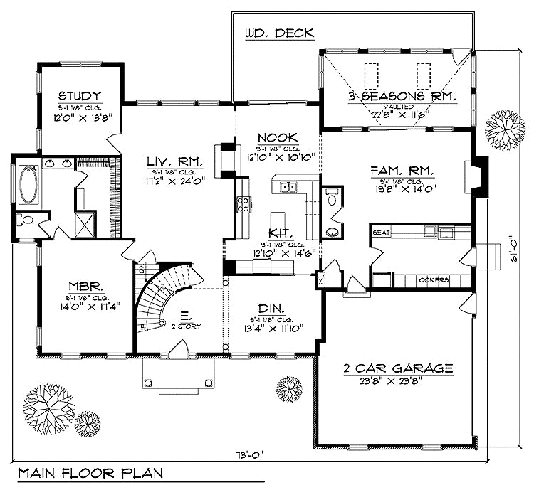 House Plan 80303