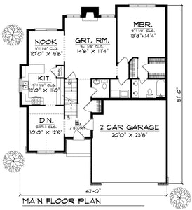 House Plan 80503