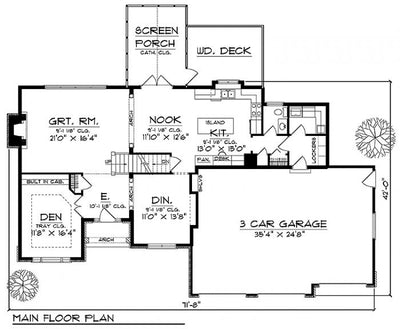 House Plan 80703