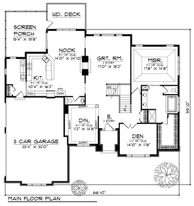 House Plan 80803