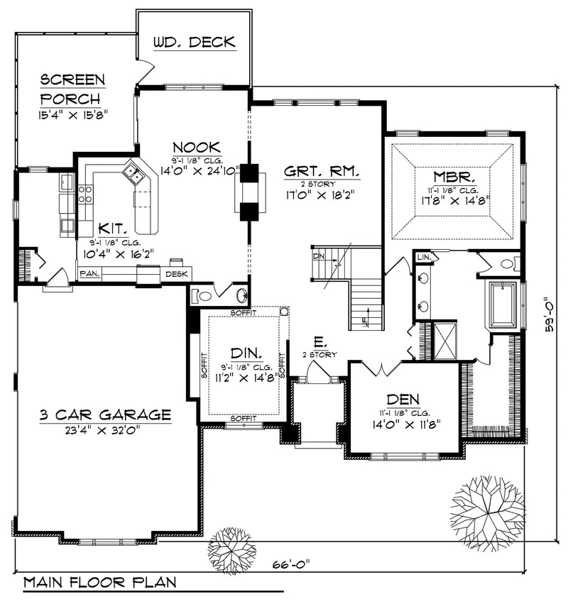    80803-front2-traditional-1.5-story-house-plan-4-bedroom-4-bathroom-3142-square-footage