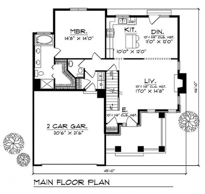 House Plan 81198