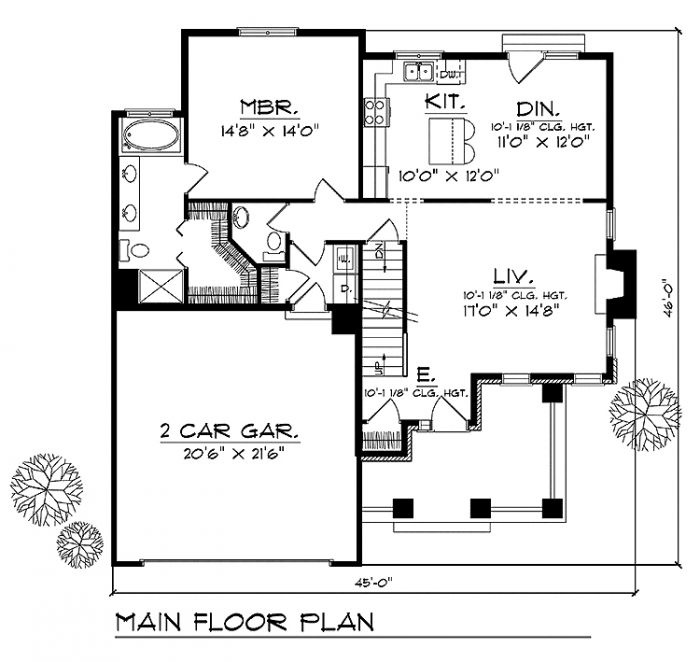    81198-front-craftsman-1.5-story-house-plan-3-bedroom-3-bathroom_1