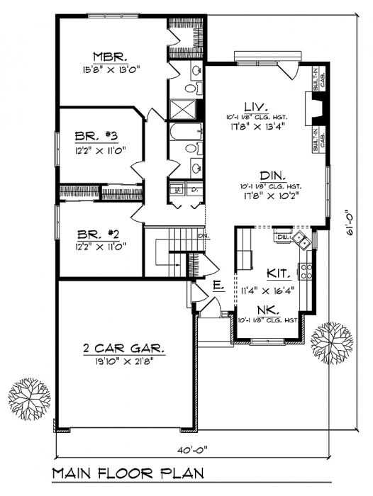 House Plan 81298