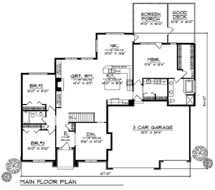 House Plan 81498