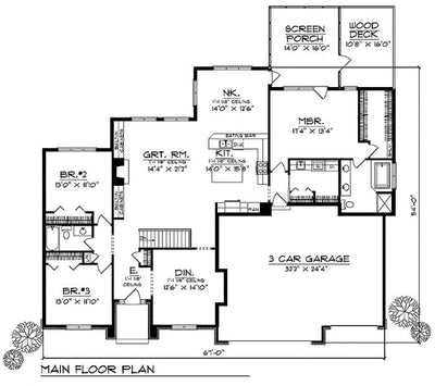 House Plan 81498