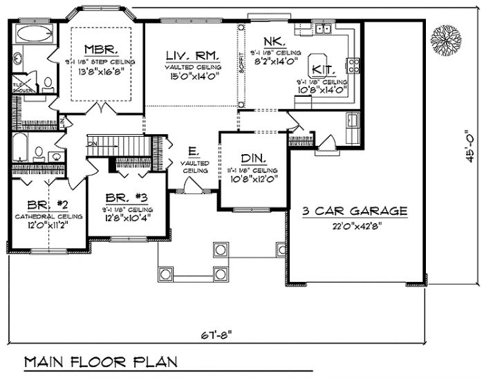 House Plan 81504C