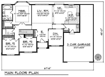 House Plan 81504E