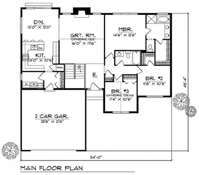 House Plan 81598