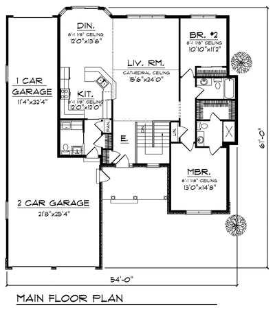 House Plan 81704