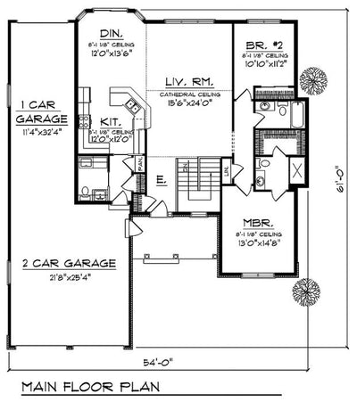 House Plan 81704LL
