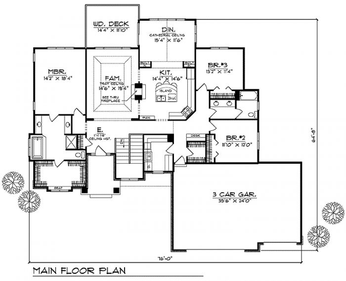 House Plan 81798