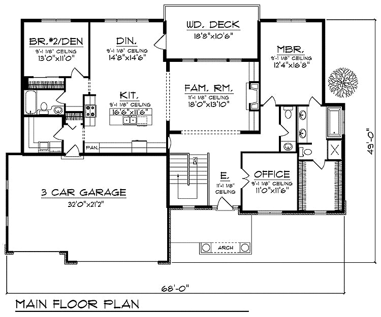House Plan 82504
