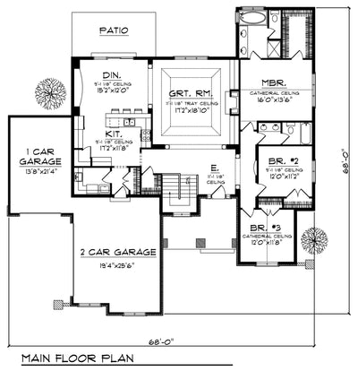 House Plan 82604