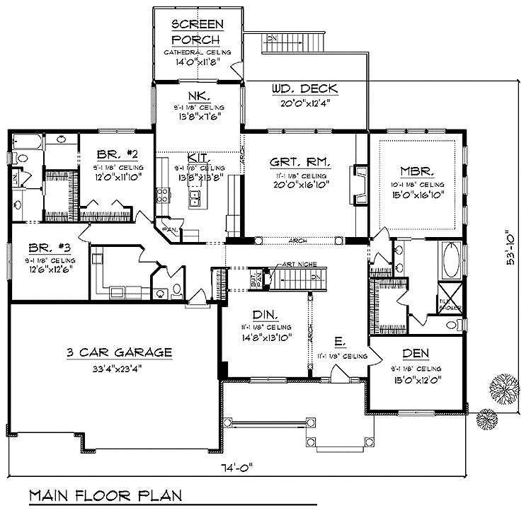 House Plan 82904LL