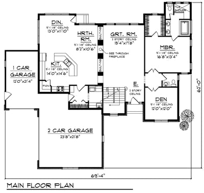 House Plan 83504P