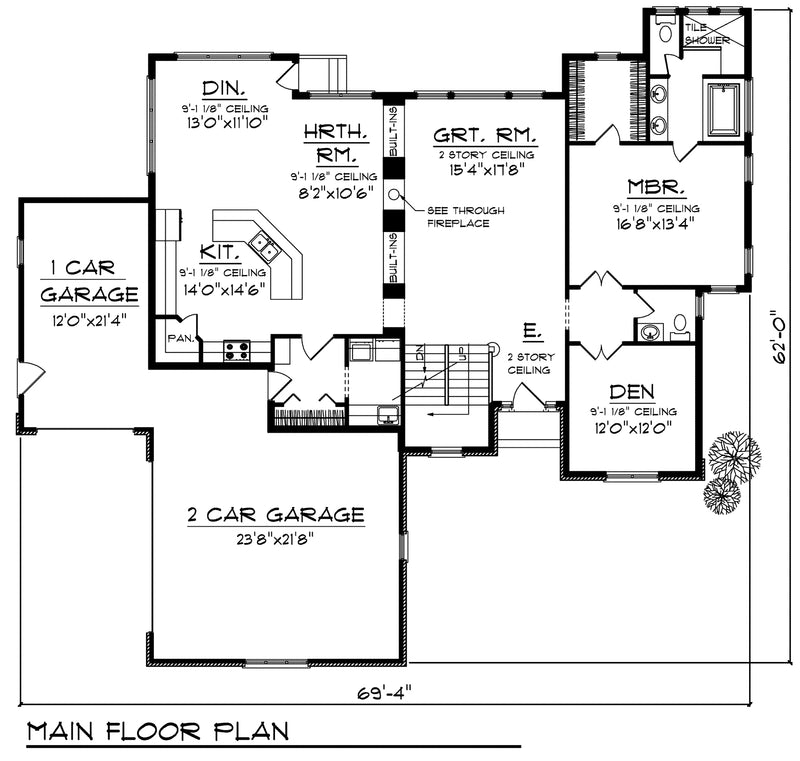 House Plan 83504P