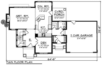 House Plan 56716