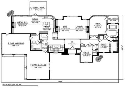 House Plan 84399LL