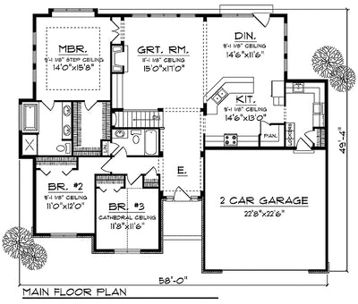 House Plan 84804T