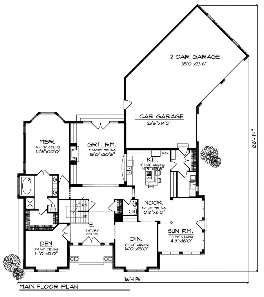 House Plan 86204