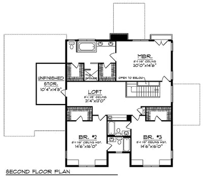 House Plan 86304