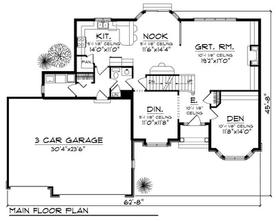 House Plan 86604