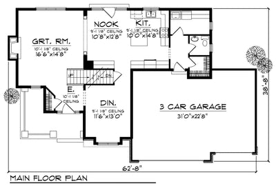 House Plan 86904