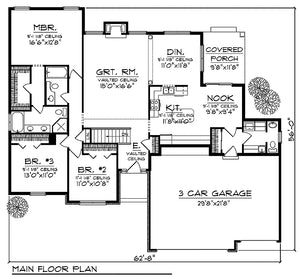 House Plan 87004