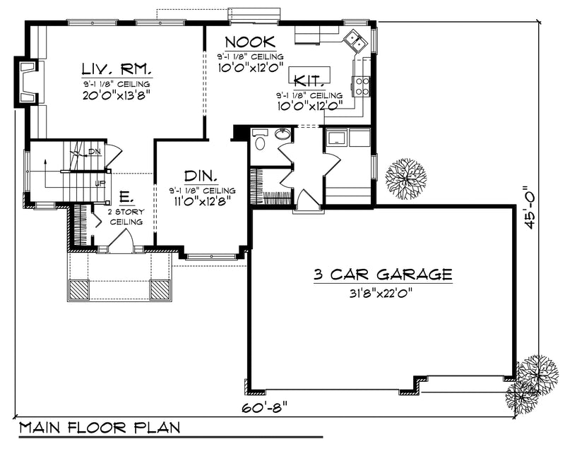    87104-front-traditional-2-story-house-plans-4-bedroom-3-bathroom_1