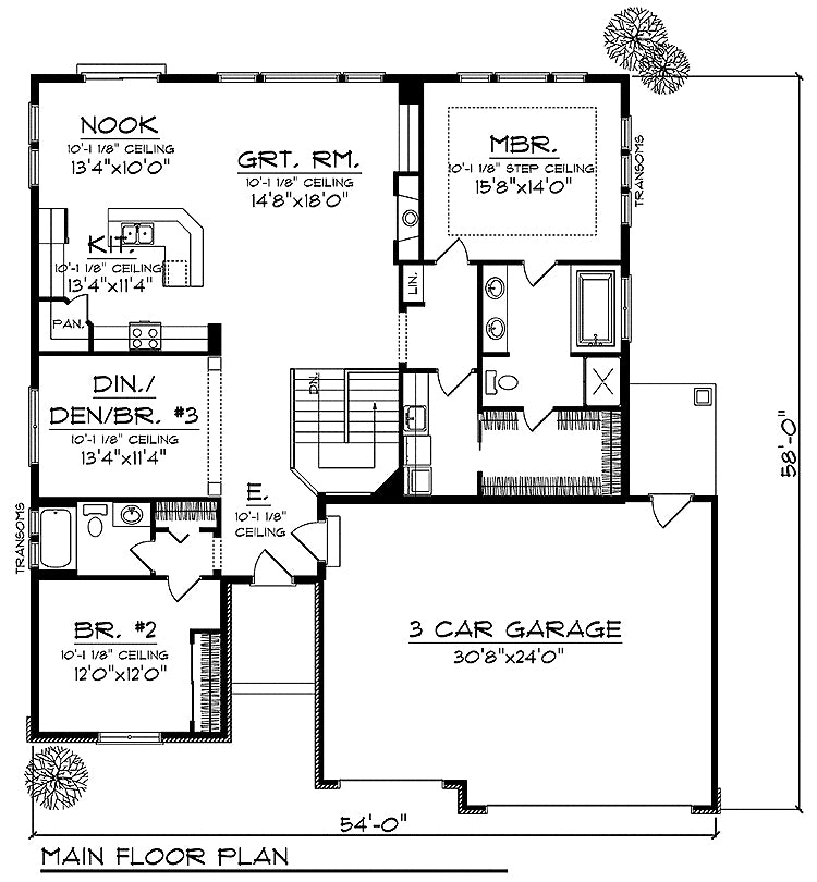 House Plan 87305 Quality Plans From Ahmann Design