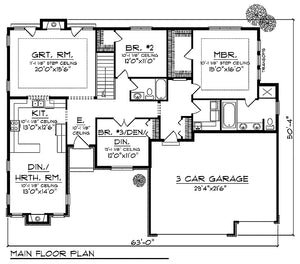House Plan 87405