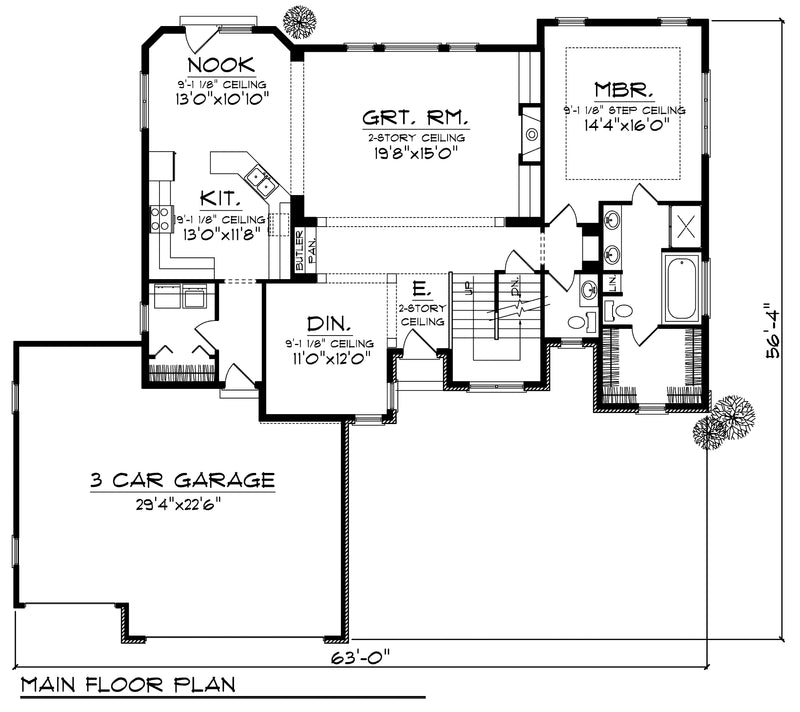 House Plan 88105